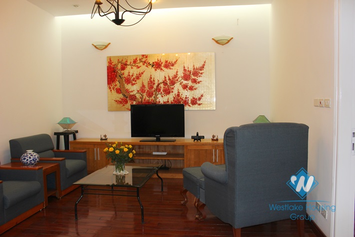 High quality villa for rent in Ciputra, Tay Ho, Hanoi. The land area is 320 sqm, three floors. Price for rent 3700 USD/month